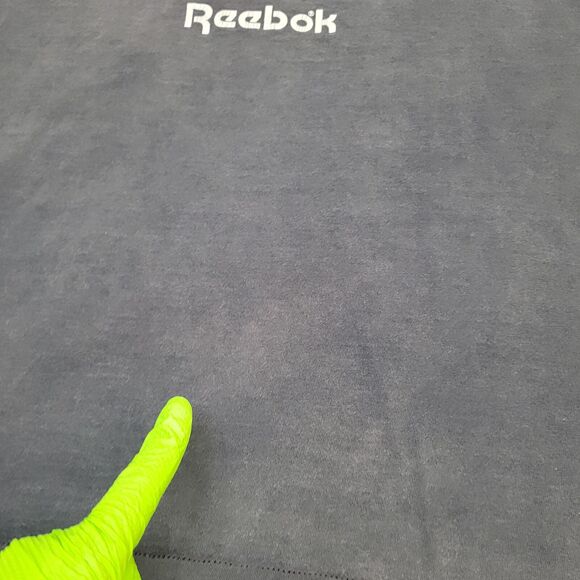 Vintage Reebok Above-The -Rim Shirt XL 23x27 Faded-Black - Picture 12 of 15